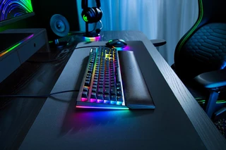 Клавиатура игровая Razer BlackWidow V4 Yellow Switch, черный 