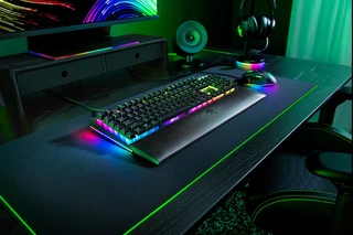 Клавиатура игровая Razer BlackWidow V4 Yellow Switch, черный 