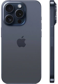 Смартфон 6.1" Apple iPhone 15 Pro 128GB Blue Titanium (PI) 