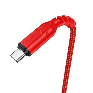 Кабель hoco X59 USB-A 2.0 - USB-C, 2 м, 3 А, красный 