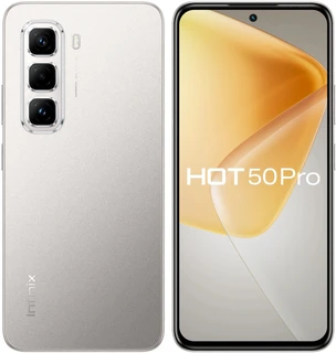 Смартфон 6.78" Infinix HOT 50 Pro 8/128GB Titanium Grey 