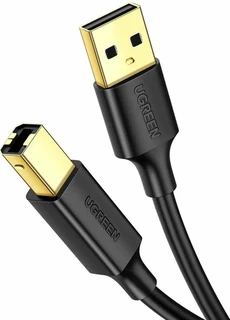 Кабель uGreen US135 USB2.0 Am-Bm, 3 м 