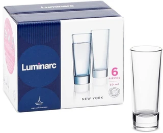 Набор стопок Luminarc New York, 50 мл, 6 шт 