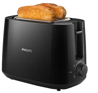 Тостер Philips Daily Collection HD2581/90, черный 