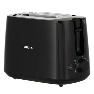 Тостер Philips Daily Collection HD2581/90, черный 