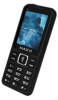 Сотовый телефон Maxvi K21, черный 