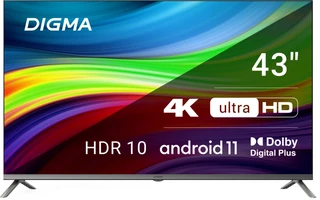 Телевизор 43" DIGMA DM-LED43UBB41 