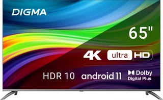 Телевизор 65" DIGMA DM-LED65UBB41 