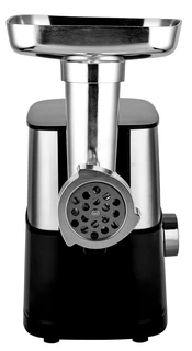 Электромясорубка BRAYER BR1610, серебристый/черный 