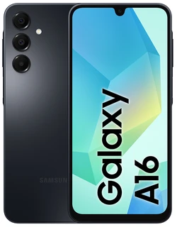 Смартфон 6.7" Samsung Galaxy A16 4/128GB, черный 