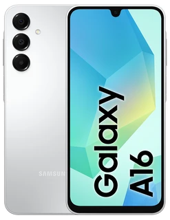 Смартфон 6.7" Samsung Galaxy A16 4/128GB, серебристый 