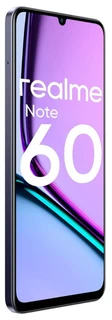 Смартфон 6.74" Realme Note 60 4/128GB Black 