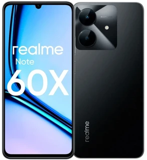 Смартфон 6.74" Realme Note 60x 3/64GB Black 