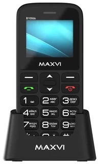 Сотовый телефон Maxvi B100ds, черный 