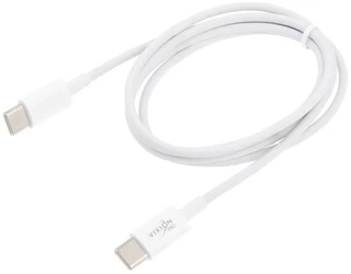 Кабель Vixion Pro VX-05c USB Type-C - USB Type-C 1 м, белый 