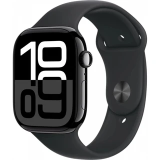 Смарт-часы Apple Watch Series 10, Jet Black Aluminum/Black Band 