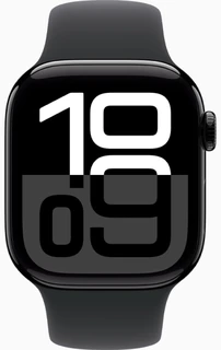 Смарт-часы Apple Watch Series 10, Jet Black Aluminum/Black Band 