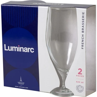 Набор бокалов для пива Luminarc Французский ресторанчик, 620 мл, 2 шт 