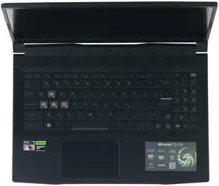 Ноутбук 15.6" MSI Bravo 15 C7VE-069XRU, черный 