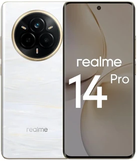 Смартфон 6.77" Realme 14 Pro 5G 12/512Gb Pearl White 