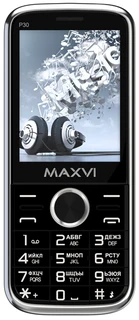 Сотовый телефон Maxvi P30, черный 