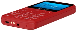 Сотовый телефон Maxvi B231ds, красный 