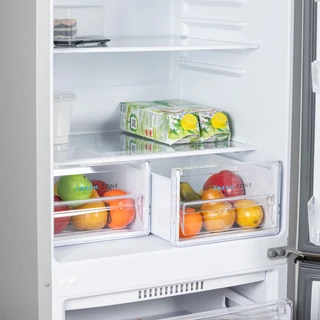 Холодильник Бирюса M551, металлик 