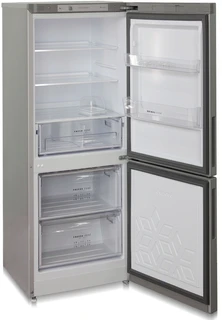 Холодильник Бирюса M6141, металлик 