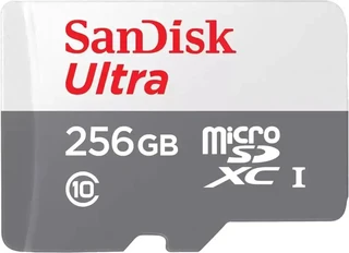 Карта памяти microSDXC SanDisk Ultra 256 Gb