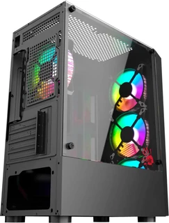 Корпус Bloody BD-CC102F, черный, без БП 