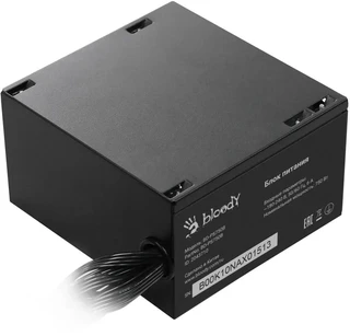Блок питания BLOODY BD-PS750B, 750 Вт, retail, 120 мм, черный 