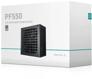 Блок питания DeepCool PF550 V2 550 Вт, 120 мм, черный 