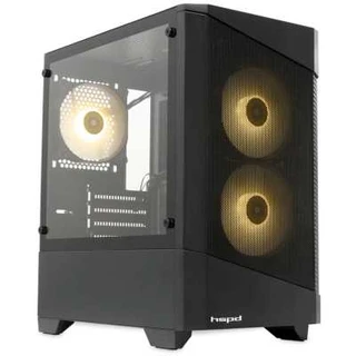 ПК Intel Core i3 12100F 4*3.3-4.3GHz/H610/16Gb DDR4/RX 6600 8Gb/SSD 1Tb/LED mATX 500W/DOS 