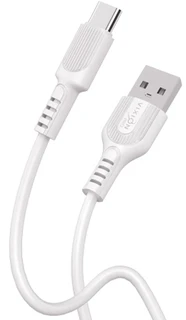 Кабель Vixion PRO VX-01c USB - USB Type-C, 1 м, белый 