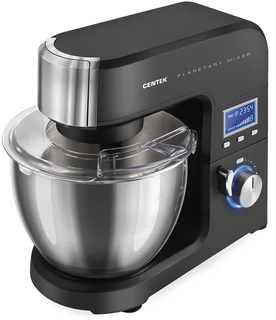Миксер планетарный CENTEK CT-1138, черный 