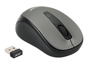 Мышь беспроводная Acer OMR134, серый/черный 
