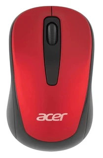 Мышь беспроводная Acer OMR136, красный/черный 