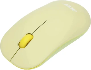 Мышь беспроводная Acer OMR205, зелёный/жёлтый 