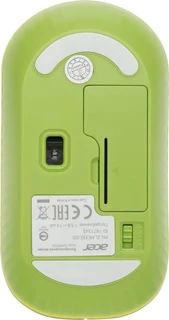 Мышь беспроводная Acer OMR205, зелёный/жёлтый 