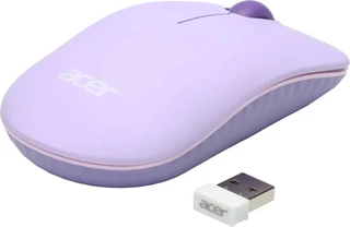 Мышь беспроводная Acer OMR205, фиолетовый 