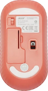 Мышь беспроводная Acer OMR205, розовый/бежевый 