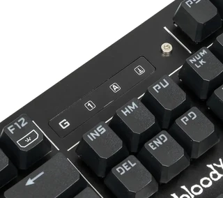 Клавиатура проводная A4Tech Bloody B975, черный 