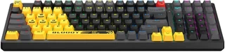 Клавиатура проводная A4Tech Bloody S98 Sports Lime, желтый/серый 