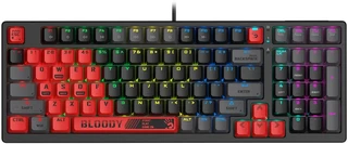 Клавиатура проводная A4Tech Bloody S98 Sports Red, красный/черный 