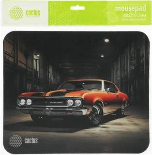 Коврик для мыши Cactus Orange Car 