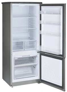 Холодильник Бирюса W551, матовый графит 