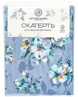 Скатерть АРТПОСТЕЛЬ Яблоневый цвет 150х260 см, рогожка 