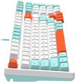 Клавиатура проводная A4Tech Fstyler FS300, белый 