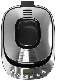 Хлебопечь CENTEK CT-1418, черный/серебристый 