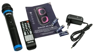 Колонка портативная Dialog Oscar AO-250, черный 